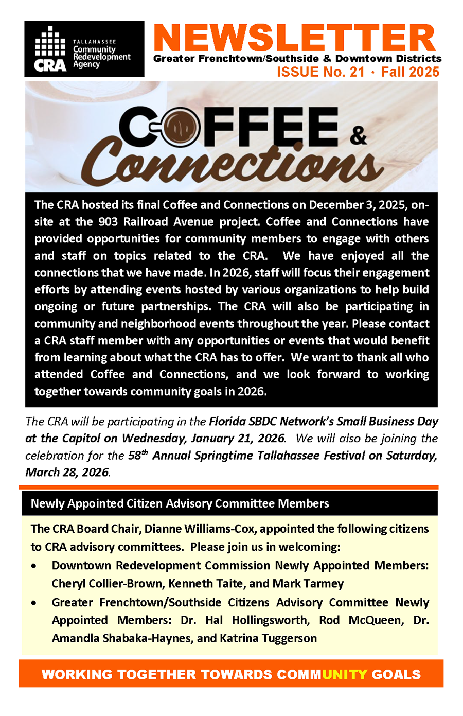 an image of the newsletter